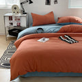 Axyaa Bubble Cotton Bedding Set, AB Side Duvet Cover, Sheet, Pillowcase