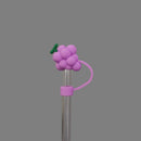Axyaa Kawaii Silicone Straw Topper Cover for Tumblers & Bottles
