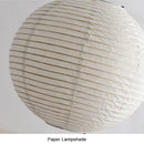 Axyaa Japanese Style LED Paper Pendant Lamps for Home and Restaurant Decor