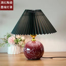 Axyaa Ceramic Desk Lamp Girl Bedroom Bedside Table Lamp Nordic Wedding Children's Room Gift