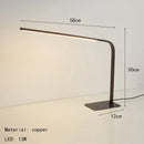 Axyaa Modern Brass Floor Lamp 3-in-1 Gold/Black Minimalist Design