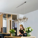 Axyaa Silver Chrome Pendant Light for Stylish Living Spaces