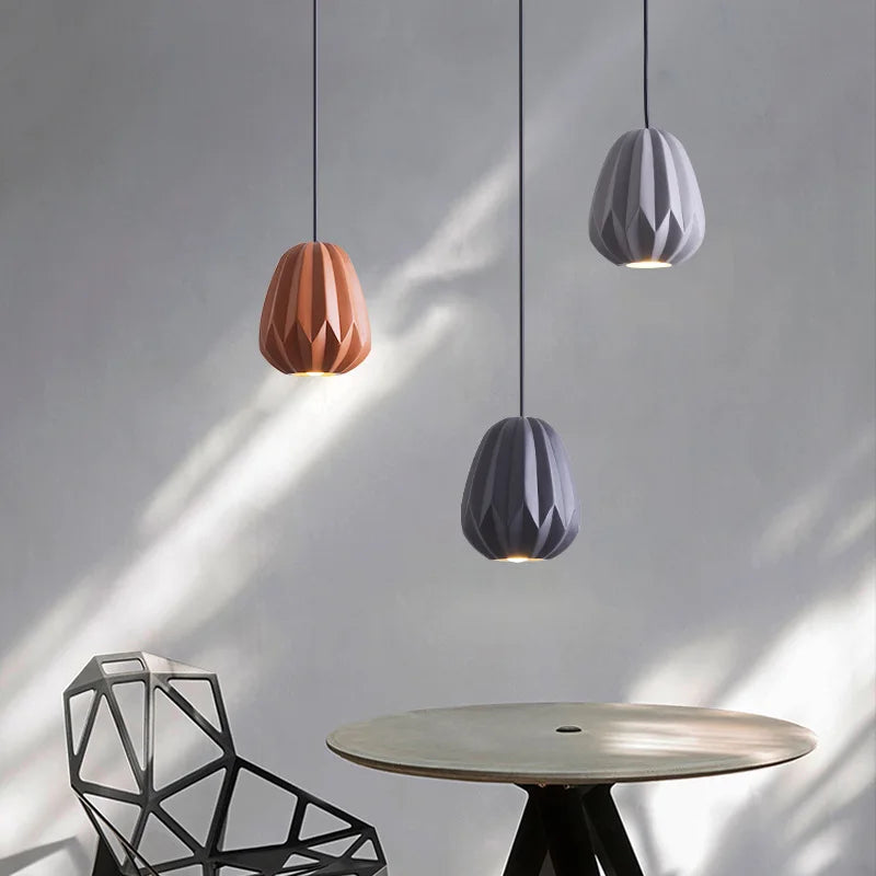 Axyaa Nordic Creative Pendant Light for Dining Room and Bedroom