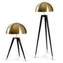 Axyaa Nordic Designer Fan Head Metal Floor Lamp for Living Room Bedroom Standing Light