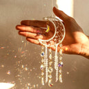 Axyaa Crystal Suncatcher Wall Hanging Rainbow Maker for Home and Garden