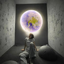 Axya Moon Design LED Wall Lamps for Modern Living Spaces