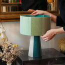 Axyaa Retro Handmade LED Bedside Lamp for Master Bedroom-Aesthetic Hotel Atmosphere Lighting