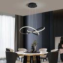 Axyaa Modern LED Pendant Chandelier for Kitchen, Bar, Dining Room