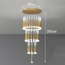 Axyaa Nordic Chandeliers Dining Room Pendant Lights Ceiling Hanging Indoor Lighting