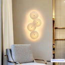 Modern Art Deco Ceramic LED Wall Sconce by Axyaa for Stylish Home Lighting
