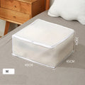 Axyaa Foldable Quilt Storage Bag - Dustproof Organizer for Wardrobe, Large Capacity