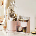 Axyaa Rotating Brush Shelf Organizer with Drawer Storage - Bedroom & Living Room Organized
