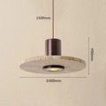 Axyaa Stone Pendant Lamp - Modern Wabi Sabi Design for Home and Restaurant
