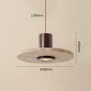 Axyaa Stone Pendant Lamp - Modern Wabi Sabi Design for Home and Restaurant