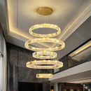 Axyaa Nordic Home Decoration Stair Chandelier Living Room Dining Room Pendant Lights Ceiling Light Indoor Lighting