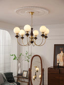 Luxury Magic Beans Pendant Light for Vintage Living Room, Villa Chandelier by Axyaa