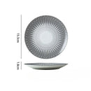 Axyaa Premium Western Food Plate: Elegant Tableware for Home & Commercial Use