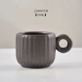 Axyaa Ceramic Coffee Mug & Snack Dish Set for Home Office Tea Drinking