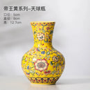 Axyaa Chinese Style Enamel Ceramic Vases Creative Home Office Decor