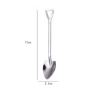Axyaa Stainless Coffee Spoon Set of 6 – Colorful Tea Stirring Scoops & Fruit Dessert Tableware