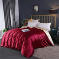 Mulberry Silk King Duvet Cover by Axyaa: Luxuriously Smooth & Soft Comforter Cover
