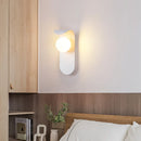 Axyaa Glass Ball LED Wall Sconce for Bedroom Living Room Stair Corridor