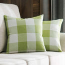 Plaid Pillow Covers 45x45cm for Cozy Home Decor - Axyaa