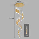 Axyaa Modern LED Pendant Chandeliers for Living Room Staircase Hanging Light