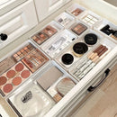 Axyaa Desk Organizer Set: Student Storage Box with Built-in Partitions, Ideal for Stationery and Cosmetics