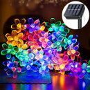 Axyaa Cherry Blossom Solar Fairy Lights for Outdoor Garden Decor