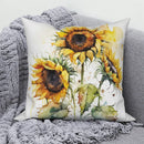Sunflower Decorative Pillow Cover by Axyaa | Sofa, Car, Living Room Decoration