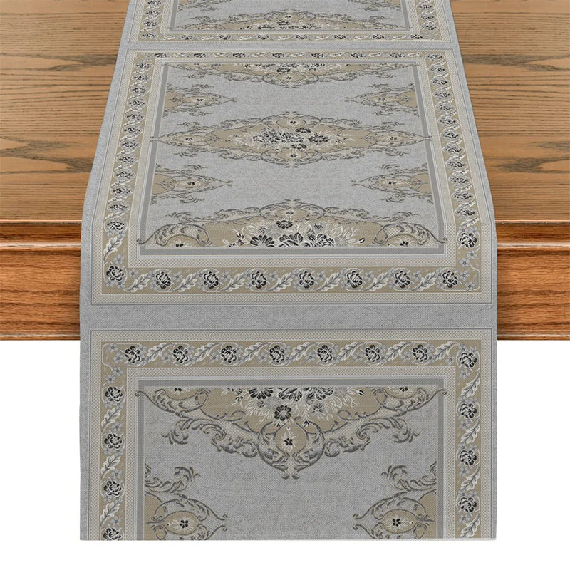 Axyaa Floral Table Flag Runner for Elegant Home Decor