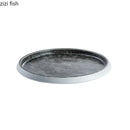 Axyaa Ceramic Circular Plates for Restaurant Specialty Tableware
