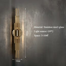 Axyaa Crystal Wall Light for Living Room, TV Background, and Corridor