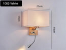 Axyaa Modern 3W Wall Spotlight Sconce for Bedroom Living Room Bathroom Mirror