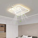 Axyaa Leafless Fan Lamp - Modern & Elegant Lighting Fixture for Living Room