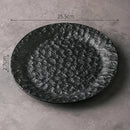 Axyaa Stone Pattern Ceramic Plate Set for Molecular Cuisine and Restaurant Tableware