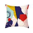 Axyaa Geometric Abstract Print Cushion Cover Tropical Botanical Pillowcase