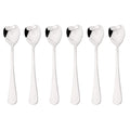 Axyaa Rose Gold Heart Shape Coffee Spoons Set Stainless Steel Kitchen Accessories
