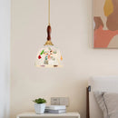 Axyaa Vintage Copper LED Pendant Lights for Dining Table Island Bedside