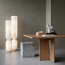 Axyaa Silk Pendant Lamp for Living Room Villa Staircase LED Floor Light