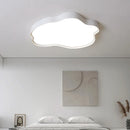 Axyaa White Cloud LED Ceiling Light: Modern Kids Room Bedroom Study Lamp