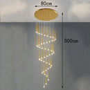 Axyaa Modern Pendant Light LED Chandelier for Indoor Dining Room Lighting