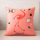 Nordic Cartoon Print Pillow Cover for Axyaa Square Cushion Sofa Decor