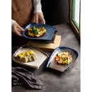 Axyaa Retro Ceramic Plate Set