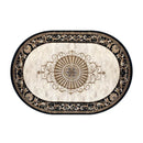 Axyaa Oval Palace Style Luxury Living Room Carpet for High-end Home Decor