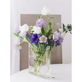 Axyaa Acrylic Flower Book Vase: Artistic Home Decor with Cultural Flair