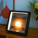 Axyaa Modern Minimalist Luminous Lighting Painting for Bedroom - Three Color Dimming