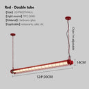 Axyaa Industrial Retro Metal LED Chandelier for Coffee Shop Dining Room Bar Office