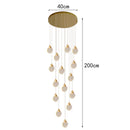 Axyaa Modern LED Chandeliers for Dining Room Pendant Lighting